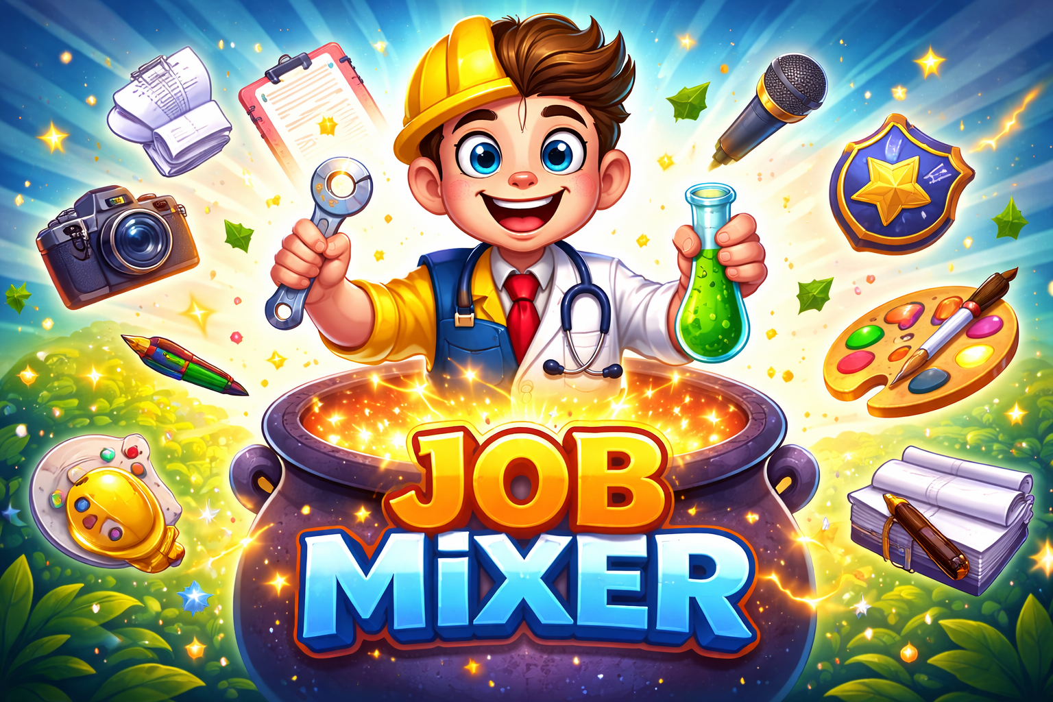 Play Job Mixer Online for free